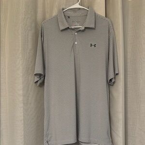 Under Armour Gray Performance Polo Shirt